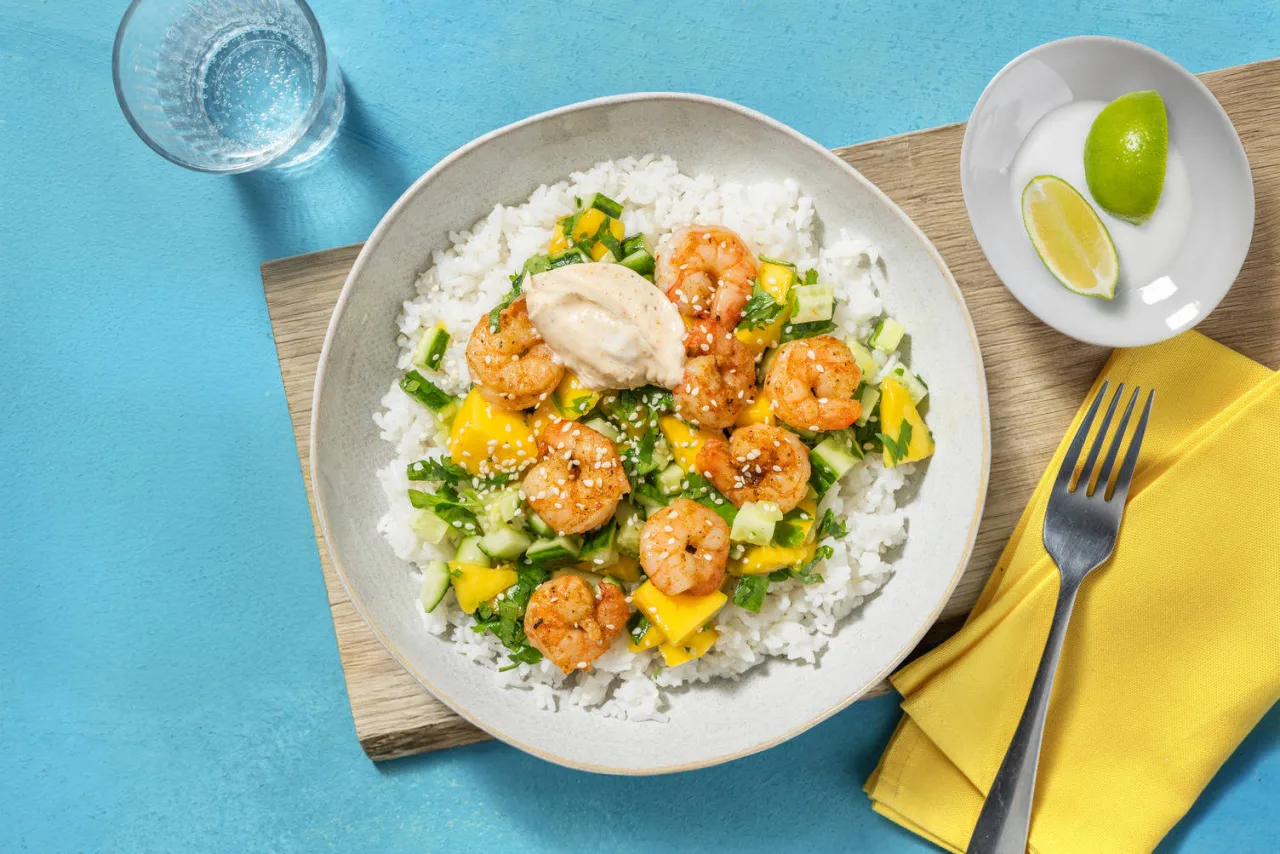 Recette cuisinée à partir d’une box repas HelloFresh