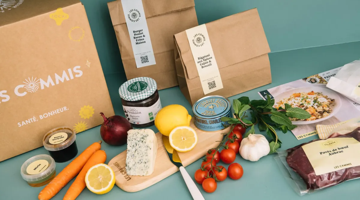 Produits frais et épicerie du panier Les Commis